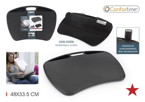 Suporte De Plastico Para Computador Com Almofada C — vista 1