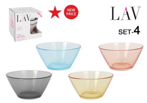 Yveg267pft4.60 Set 4 Bols 12cm345cc Vega Col — referência CE22683