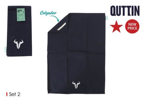 Y Set 2 Paños Cocina 50x70cm Quttin — referência QT309163221