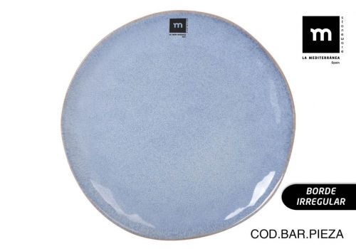 Plato 26.5cm Macarella Blue Md