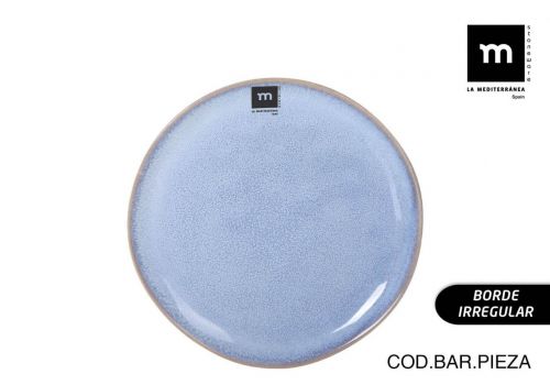 Plato 20.5cm Macarella Blue Md — vista 1