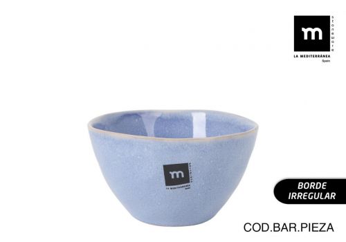 Bol 650ml 14x8cm Macarella Blue Md
