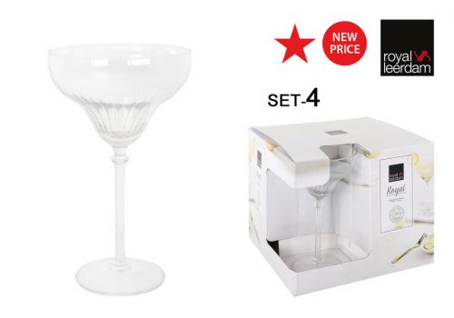 Set 4 Calices Para Cocktail 30cl Royal