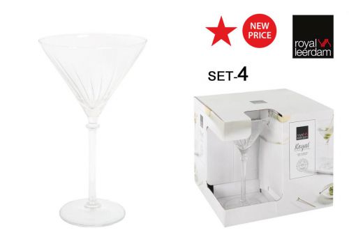 Set 4 Calices Para Cocktail 25cl Royal