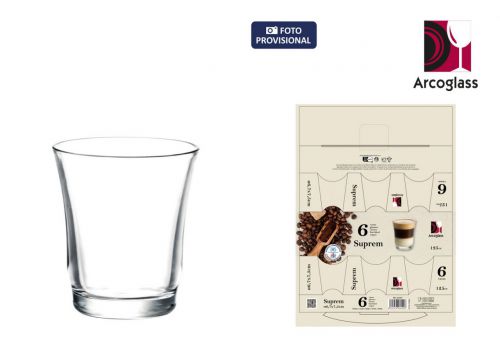 Ek Conjunto De 6 Copos De Chocolate 125ml Supre — vista 1