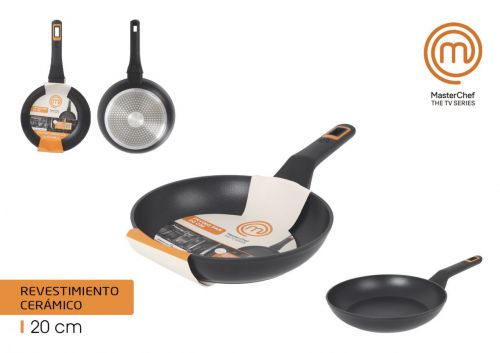 Frigideira De 20 Cm Alumínio Forjado 25 Mm De E — referência SOL159103149