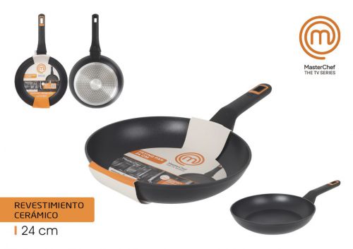 Frigideira De 24 Cm Alumínio Forjado 25 Mm De E