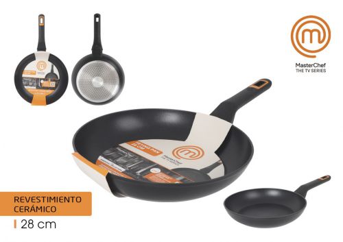 Frigideira De 28 Cm Alumínio Forjado 25 Mm De E
