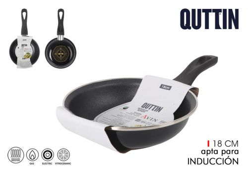 Frigideira Esmaltada De 18 Cm. Quttin Avin — referência QT-836B18H