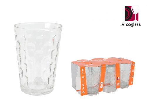 Conjunto De 6 Copos Eivissa Drop De 200 Cc — referência 943100201BK
