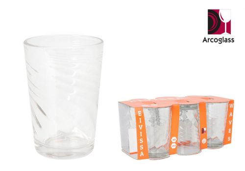 Conjunto De 6 Copos De 200 Cc Eivissa Waves