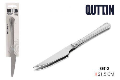 Prb 96set 2 Facas De Bife 215cmantarti