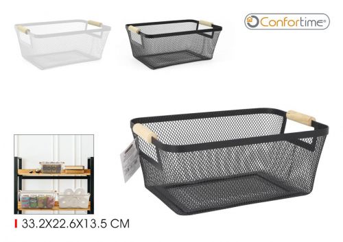 Cesta Organizador Met. Confortime