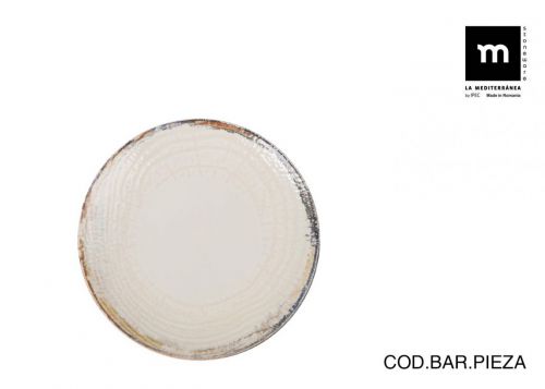 Prato De Sobremesa 20 Cm Albus Monaco Gloss