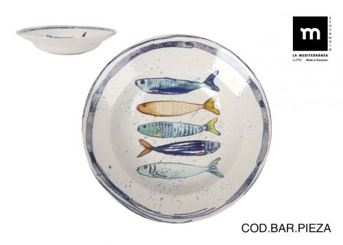 Prato Para Massa 29cm Peixe — vista 1