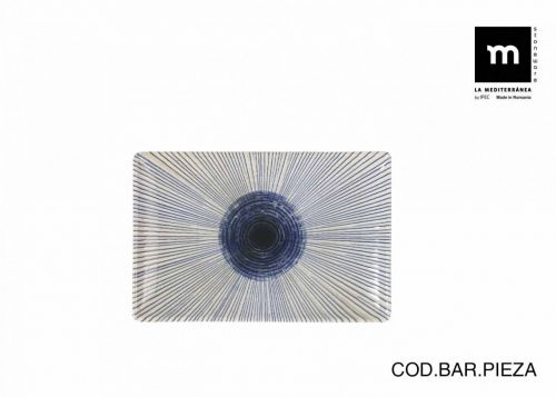 Bandeja Retangular 20x13cm Irys — referência B258007A