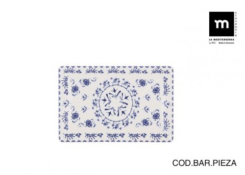 Bandeja Retangular 20x13cm Desbloqueio