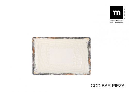 Bandeja Retangular 20x13cm Albus — referência AB258007