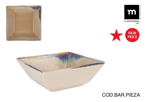 Y Bol Ivory Brillo 13x13cm Cies