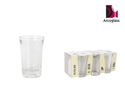 Conjunto De 6 Doses De 38cc Deva