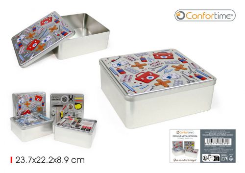 Estojo Metalico Para Kit De Primeiros Socorros Con — vista 1