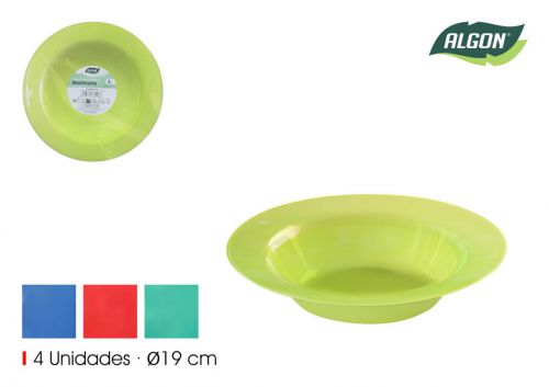 Prato Fundo De Plastico Algon