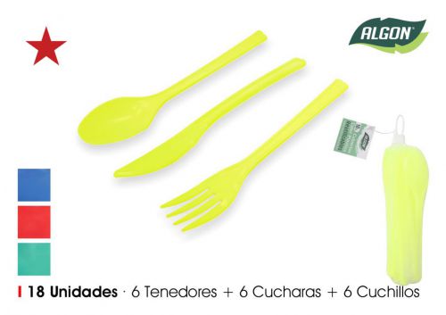 Talheres De Plastico Algon