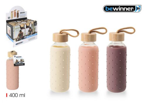 Garrafa Sport 400ml Bewinner — referência BY01019978110