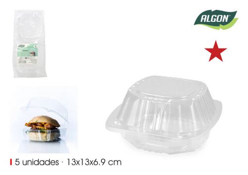 Recipiente Com Tampa Articulada Algon — vista 1