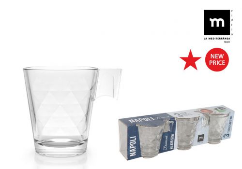 Y Set 3 Tazas Cafe 8 Cl Napoli Diamond — referência 829400115