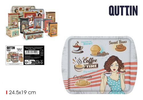 Bandeja De Metal Quttin