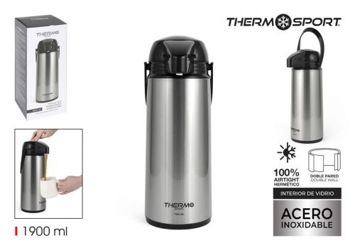 Garrafa Termica Aço Dispensador1.9l Thermosport — vista 1