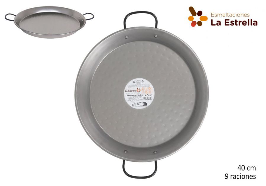 Paella Polida 40cm 9 Porçies — referência 217800540