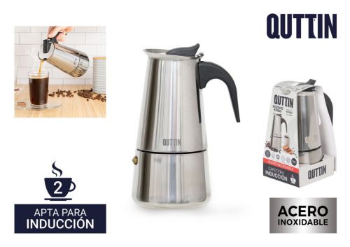 24 Cafeteira 2 Tacas Inducao Quttin — vista 1