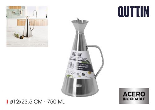 Qt  Copo De Óleo Em Aço Inoxidável Antigotejamen
