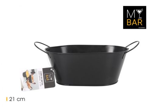 Balde Metelico Rectangular Com Pegas Metalicas My