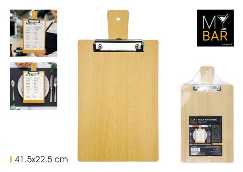 Quadro De Menu Com Clip My Bar — referência BY01018678406