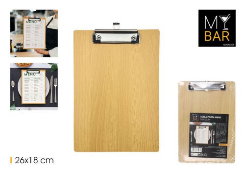 Quadro De Menu Com Clip My Bar — vista 1