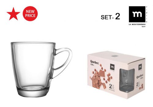 Y Set 2 Tazas 320c Quebec Md — referência 4130260