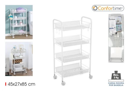 Carrinho Auxiliar 4 Niveis Confortime — vista 1