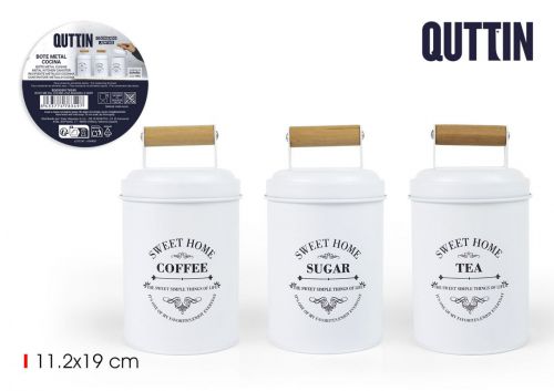 Recipiente Metalico Para Cozinha Quttin — vista 1