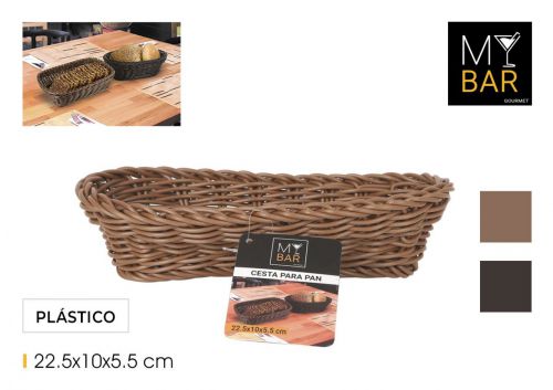 Cesto De Pao Rectangular My Bar