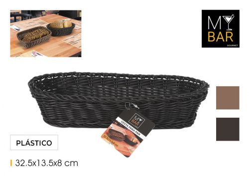 Cesto De Pao Rectangular My Bar — referência BY07021678127