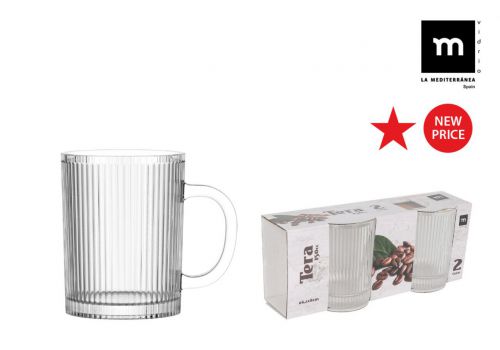 Conjunto De 2 Canecas De 150ml Tera — vista 1
