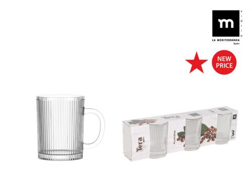 Conjunto De 3 Canecas De 90ml Tera — vista 1