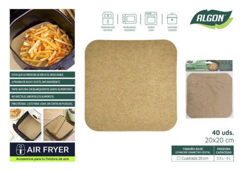 144 Base De Papel Para Airfryer Algon — referência BA01043678512