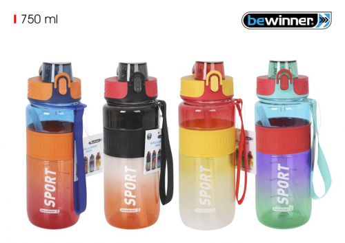 Garrafa De Agua Desportiva Multicolorida Bewinner
