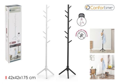 Cabide Madeira 175cm Natural Confortime — referência BY05010278771