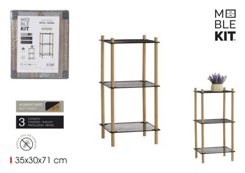 Estanteria Metalbambu Moblekit — vista 1