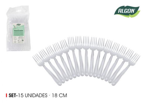 Forquilha Reutilizavel Algon — vista 1